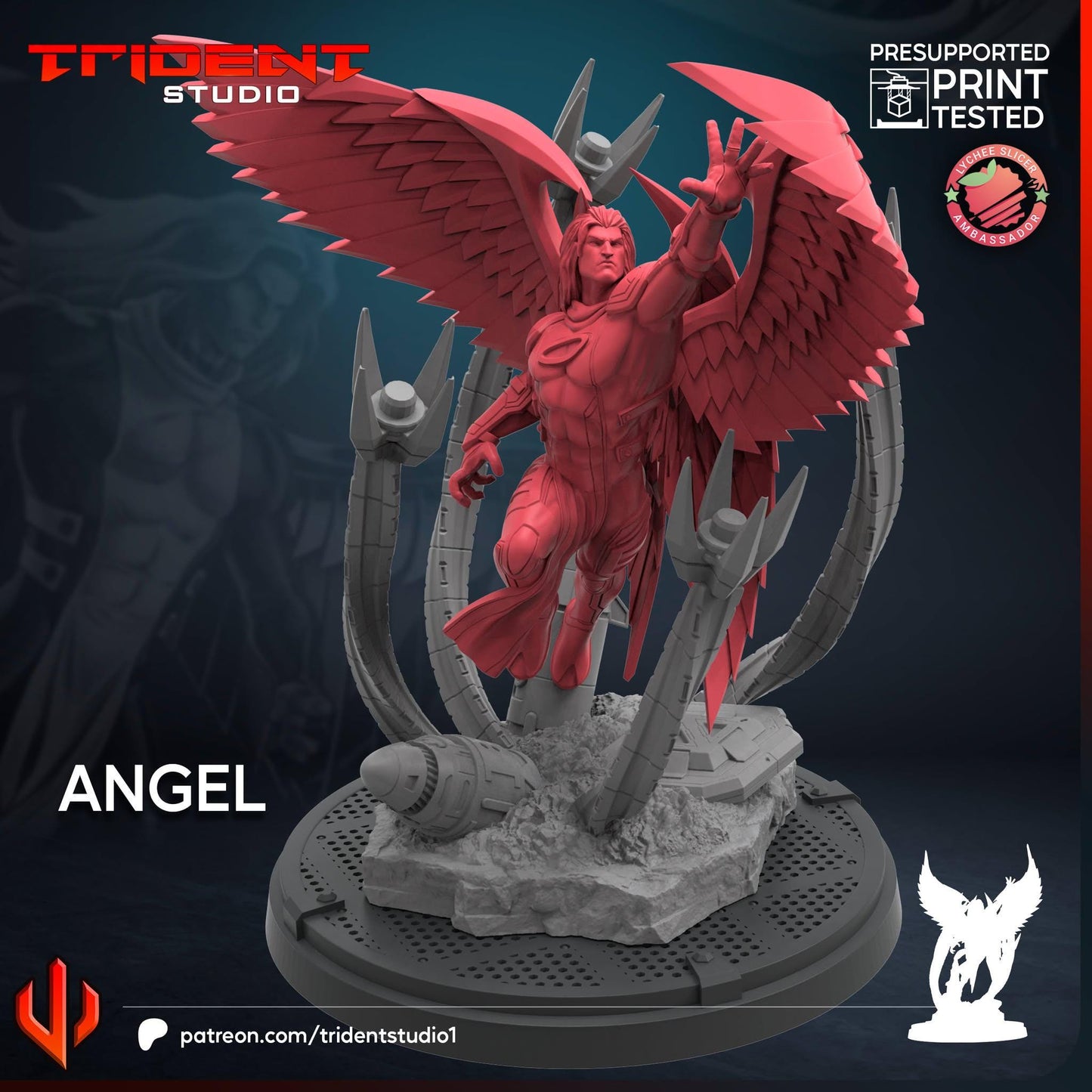 Angel (Fan art sculpted by Trident Studio) (Crisis Protocol Proxy/Alternative)
