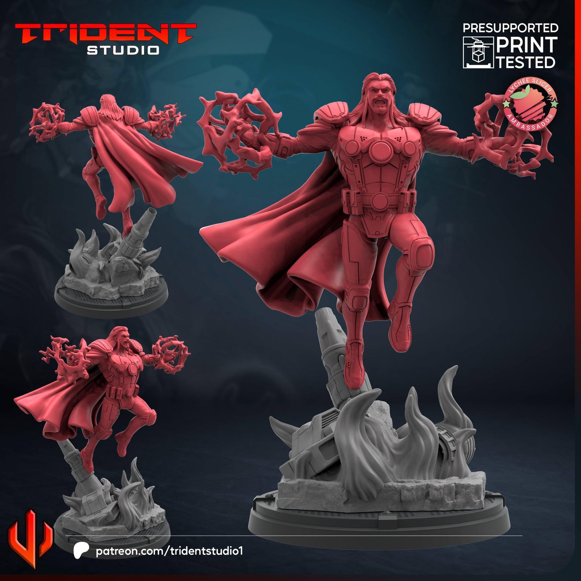 Graviton (Fan art sculpted by Trident Studio) (Crisis Protocol Proxy/Alternative)