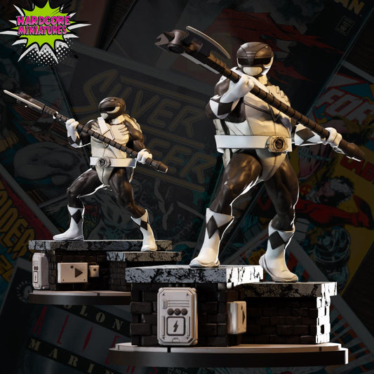 Donatello Ranger - Fan Art 40mm Miniature (Sculpted by Hardcore Miniatures) (Crisis Protocol Proxy/Alternative)