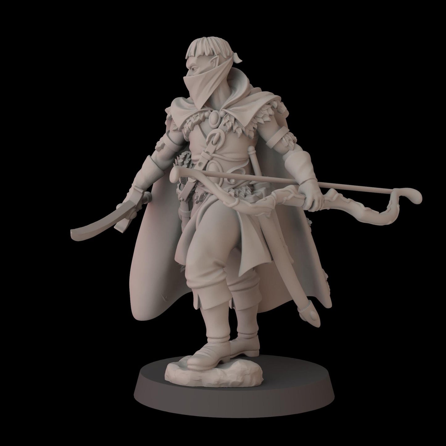 Wood Elf Scout Unit - set of 5 (Sculpted by Fantasy Cult Miniatures)