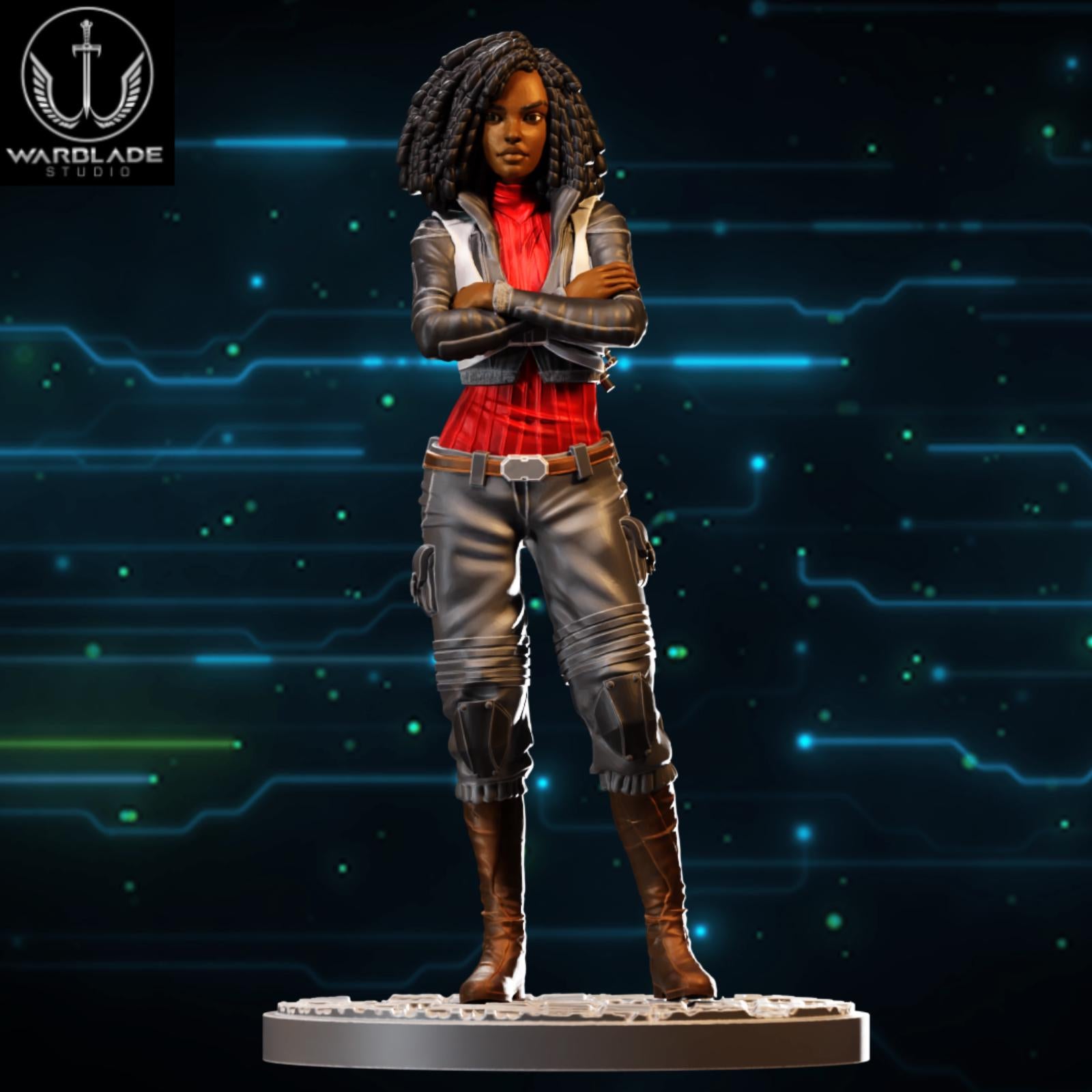 Sylvestri Yarrow - Fan Art (sculpted by Warblade Studios)