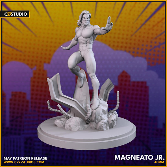 Magnus / Magneato Jr 40mm miniature (sculpted by C27 collectibles) (Crisis Protocol Proxy/Alternative)