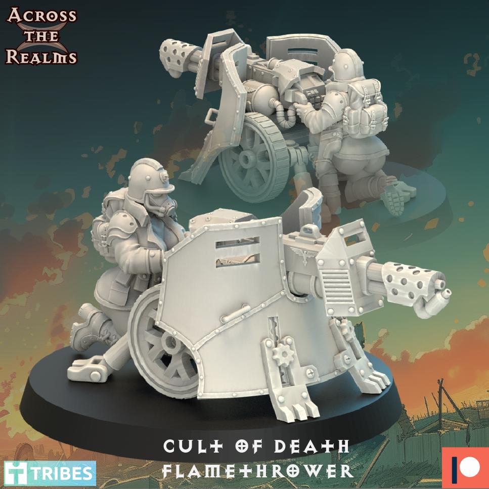 Cult of Death Support Weapons - 1 set (sculpted by Across the Realms)