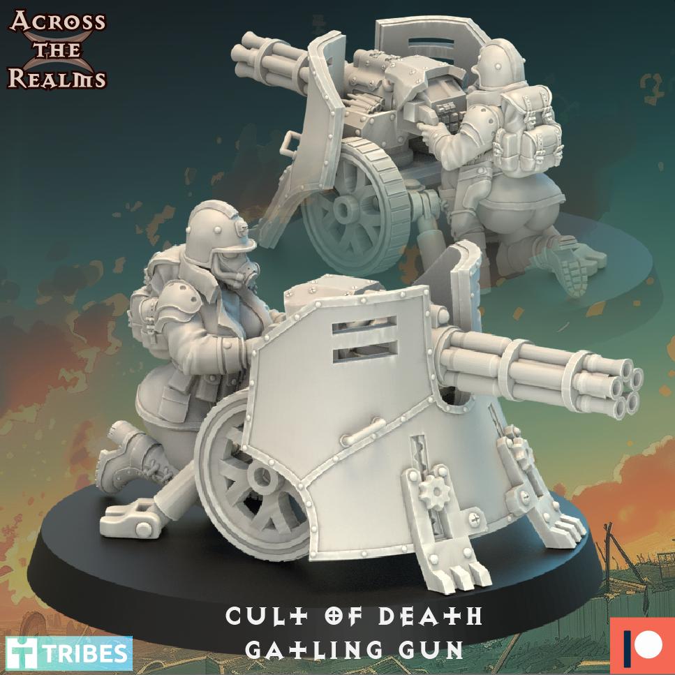 Cult of Death Support Weapons - 1 set (sculpted by Across the Realms)
