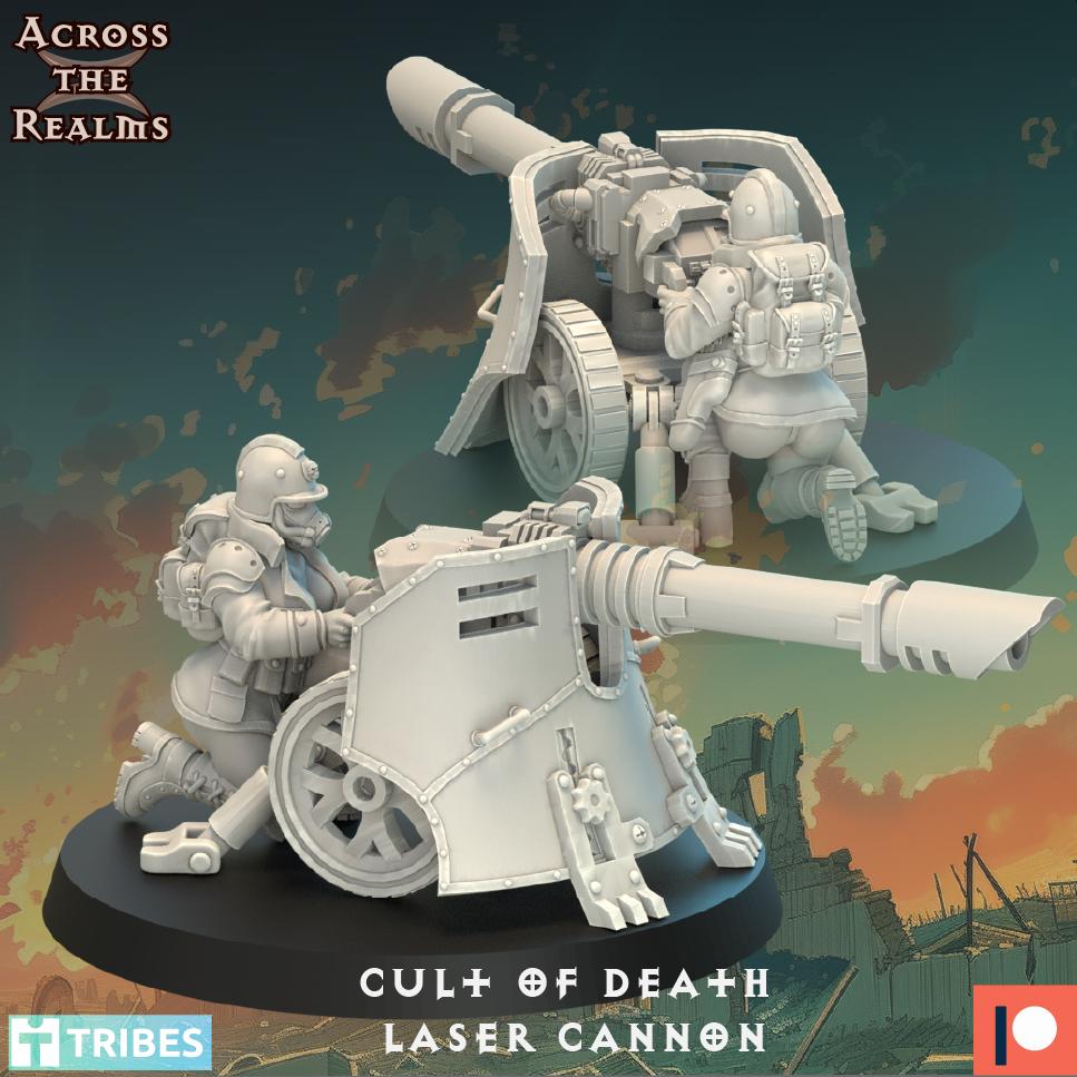 Cult of Death Support Weapons - 1 set (sculpted by Across the Realms)
