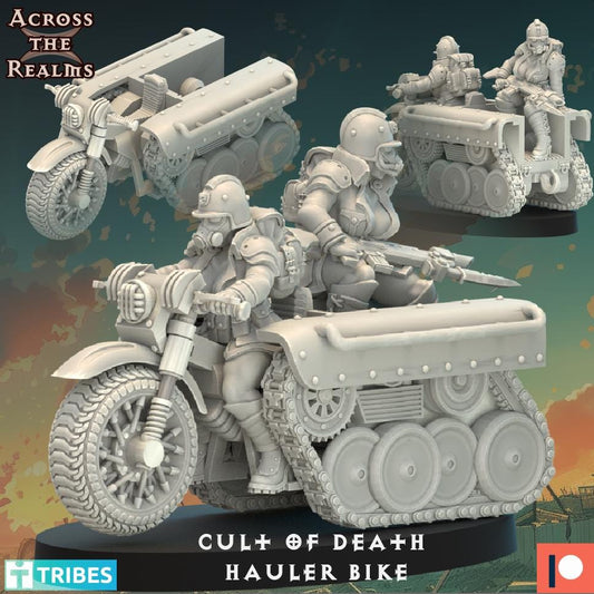Cult of Death Hauler Bike (sculpted by Across the Realms)