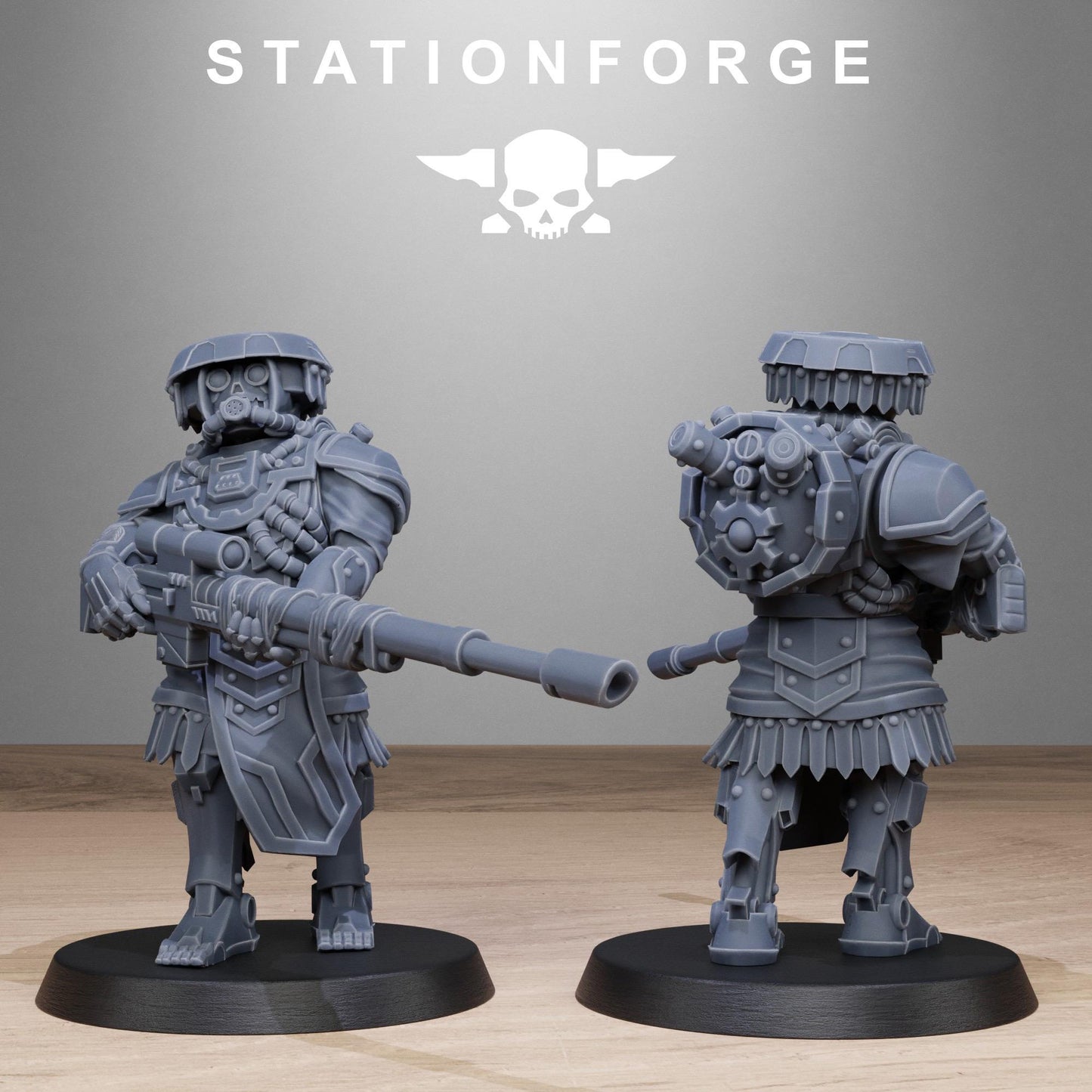Scavenger Snipers - set of 11 (sculpted by Stationforge)