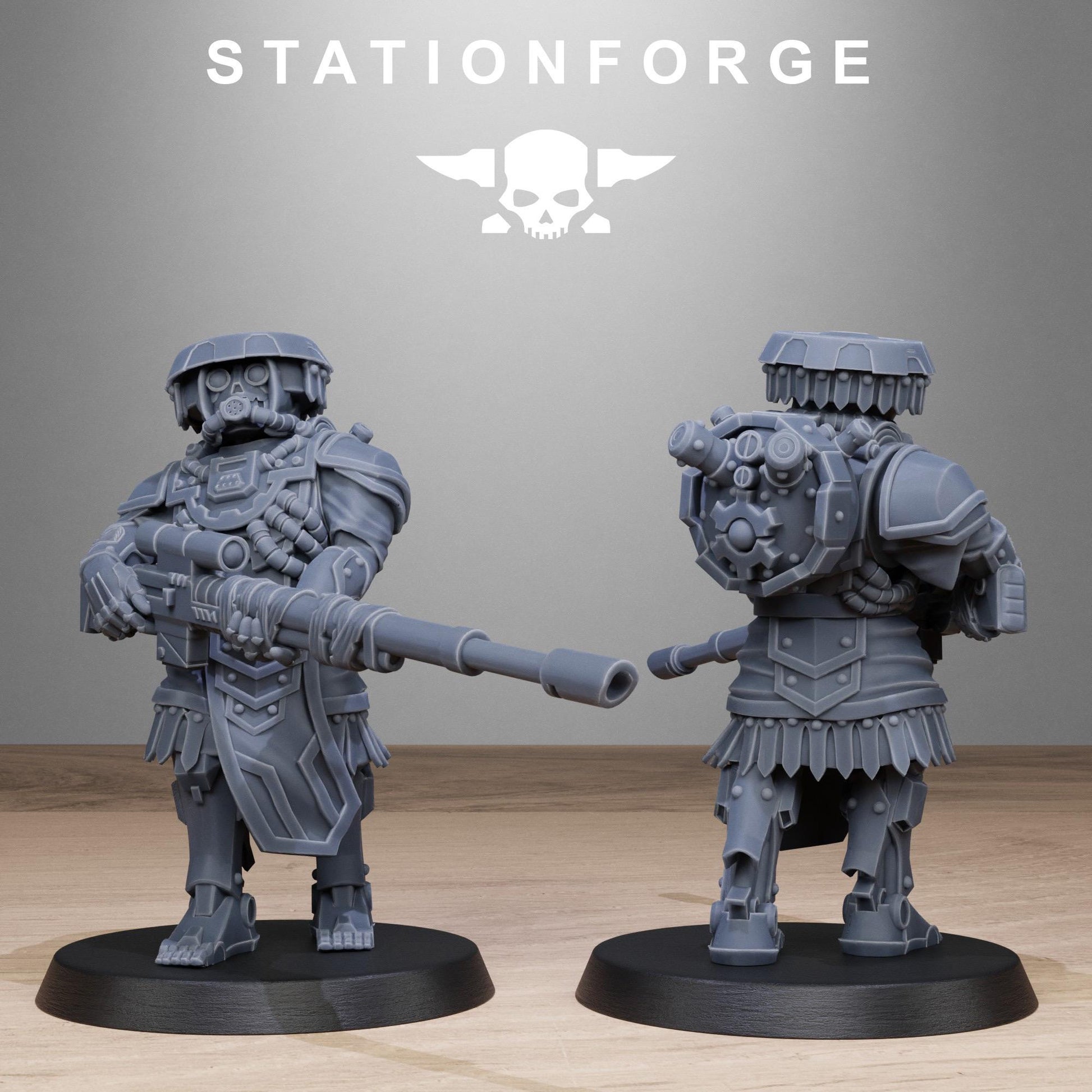 Scavenger Snipers - set of 11 (sculpted by Stationforge)
