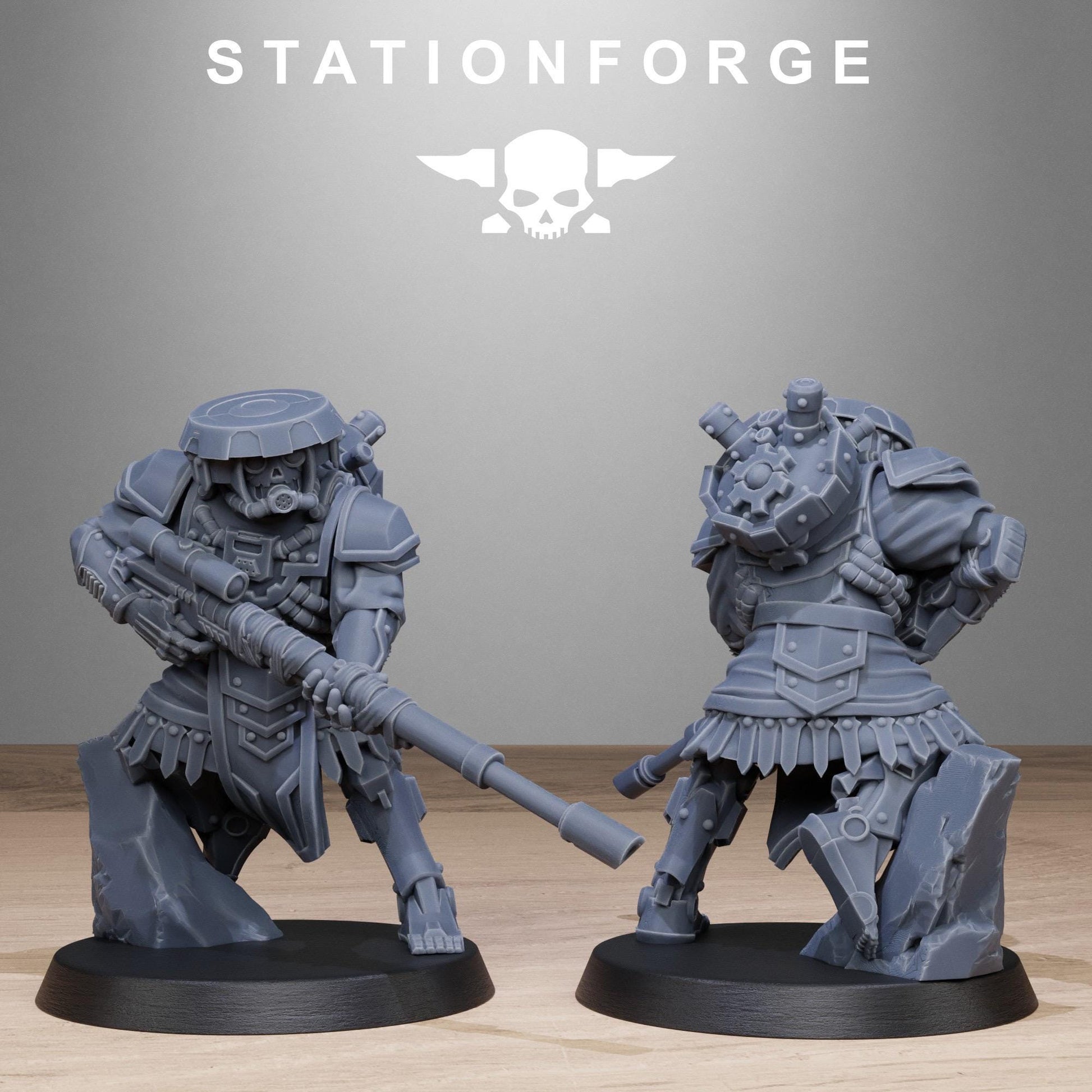 Scavenger Snipers - set of 11 (sculpted by Stationforge)