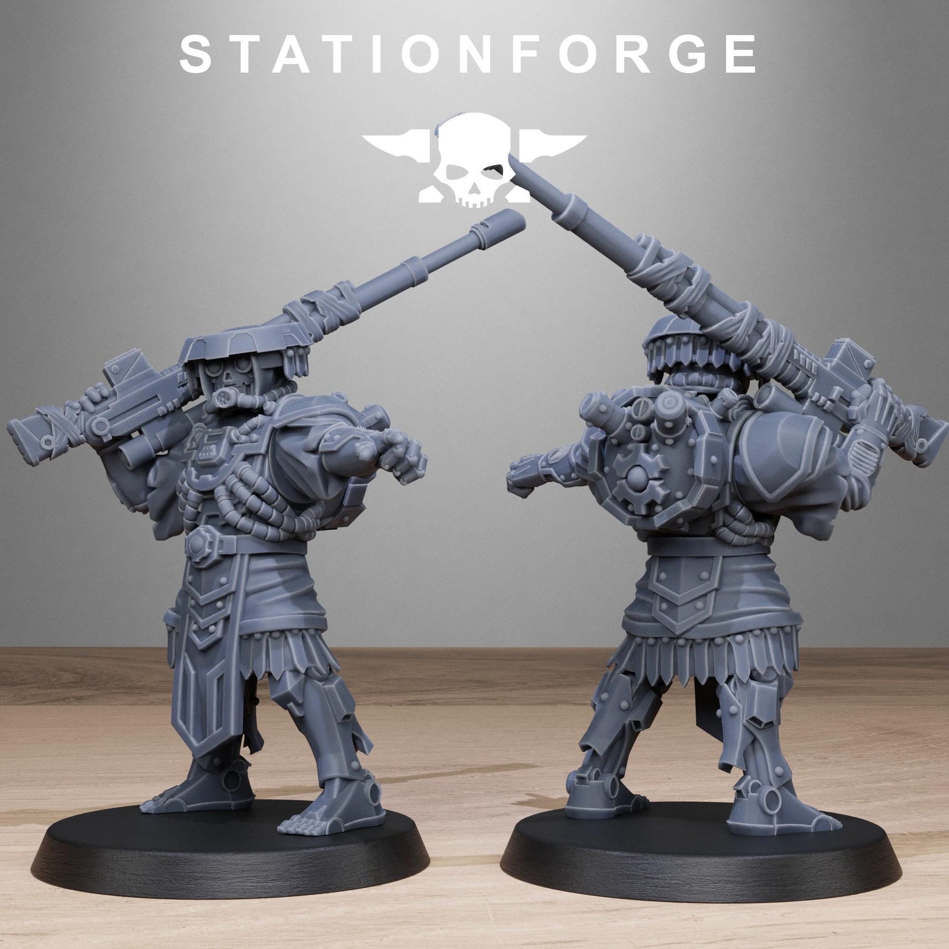 Scavenger Snipers - set of 11 (sculpted by Stationforge)