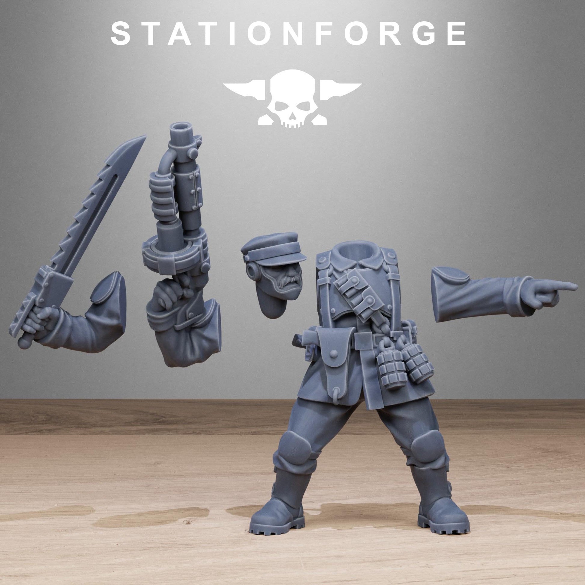 Freeguard Infantry - set of 10 (sculpted by Stationforge)