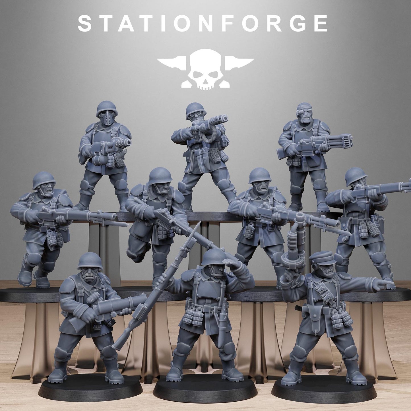 Freeguard Infantry - set of 10 (sculpted by Stationforge)