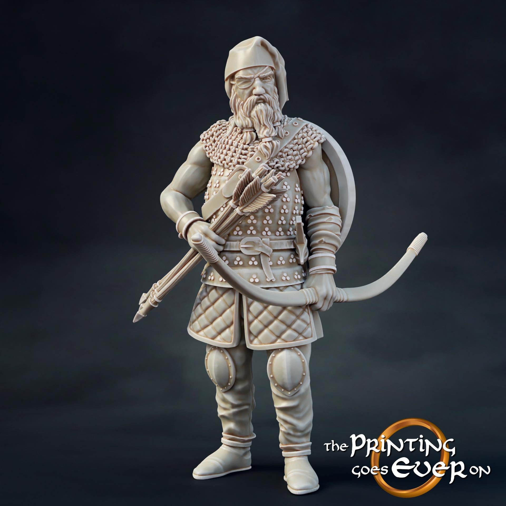 Brigand Camp Set (sculpted by Print Goes Ever On)