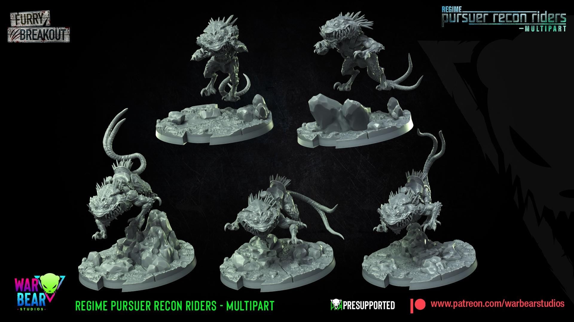 Recon Riders (Sculpted by War Bear Studios)