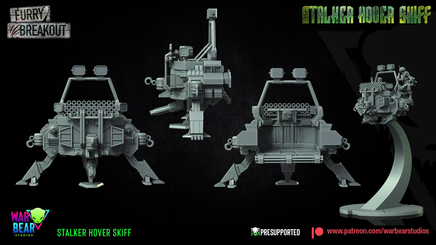 Stalker Hover Skiff (Sculpted by War Bear Studios)