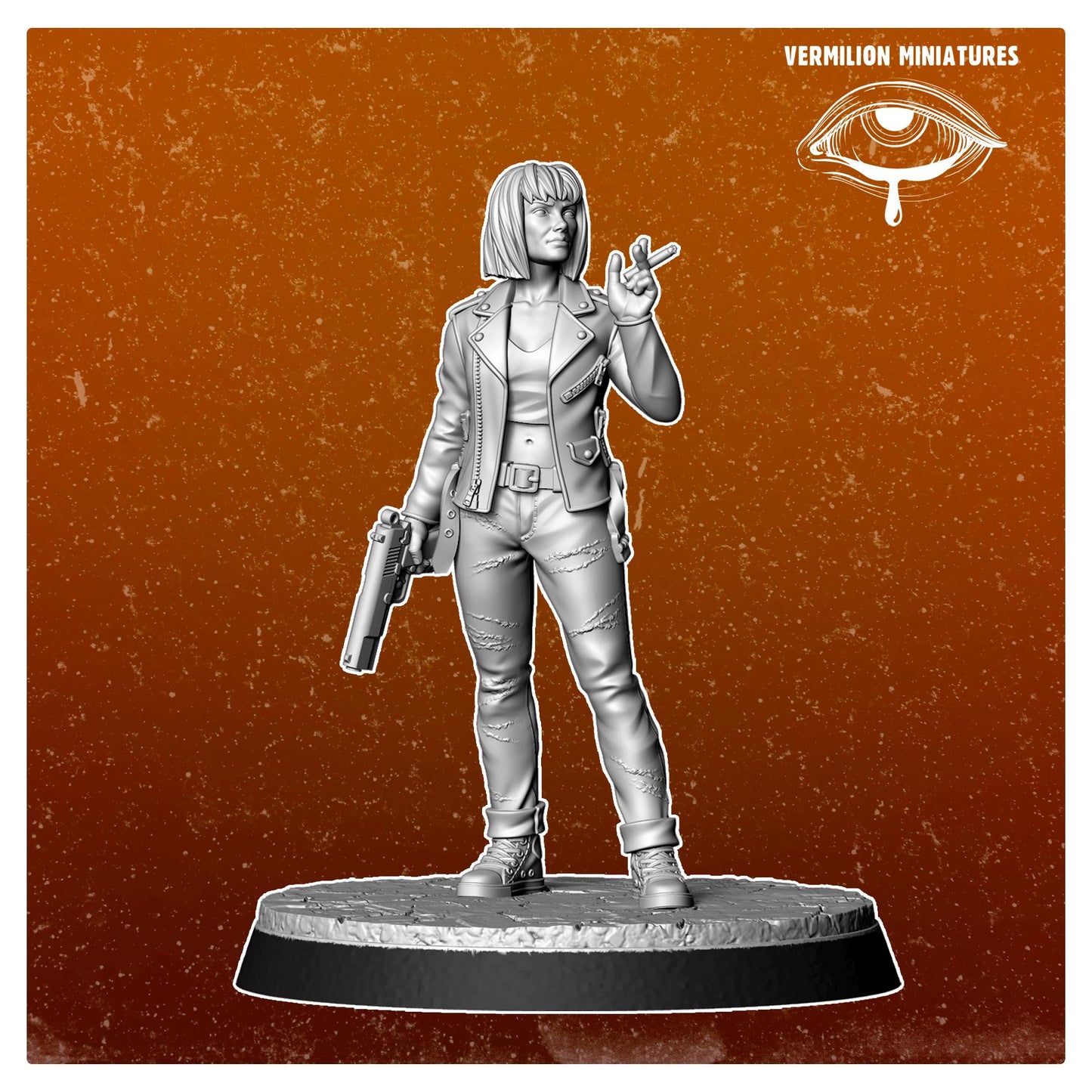 Cool Girl - Armor Workshop (Sculpted by Vermillion Miniatures)