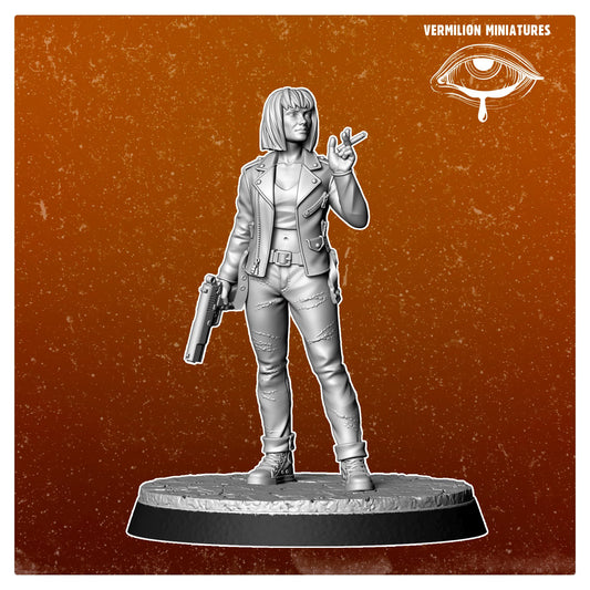 Cool Girl - Armor Workshop (Sculpted by Vermillion Miniatures)