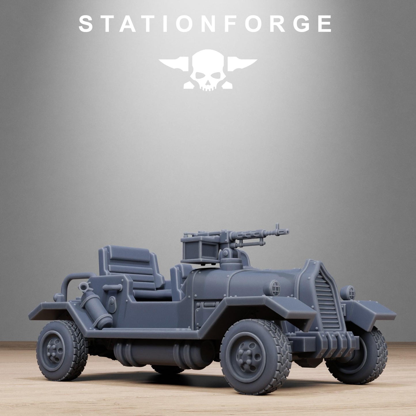 Grim Guard Support Vehicles (sculpted by Stationforge)