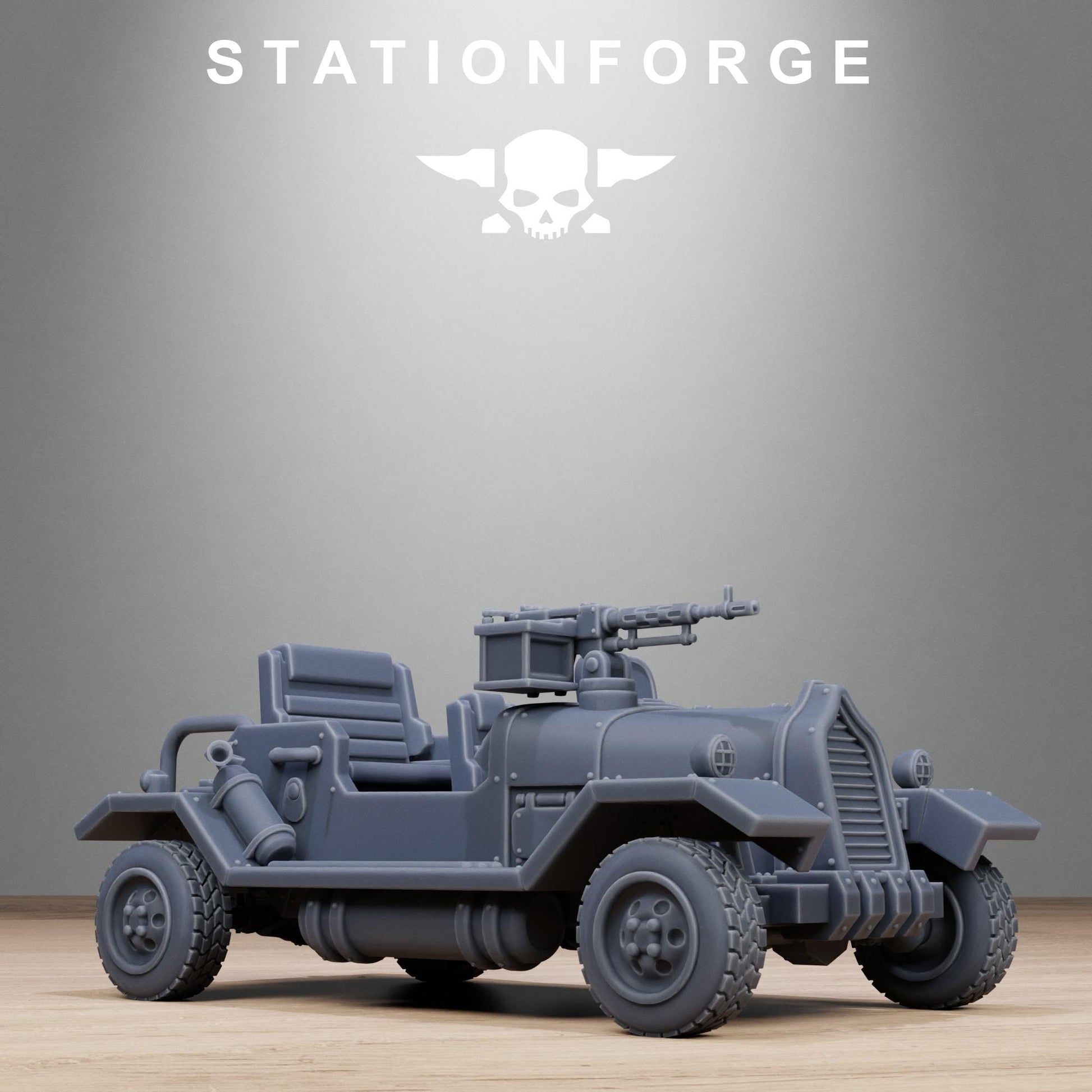 Grim Guard Support Vehicles (sculpted by Stationforge)