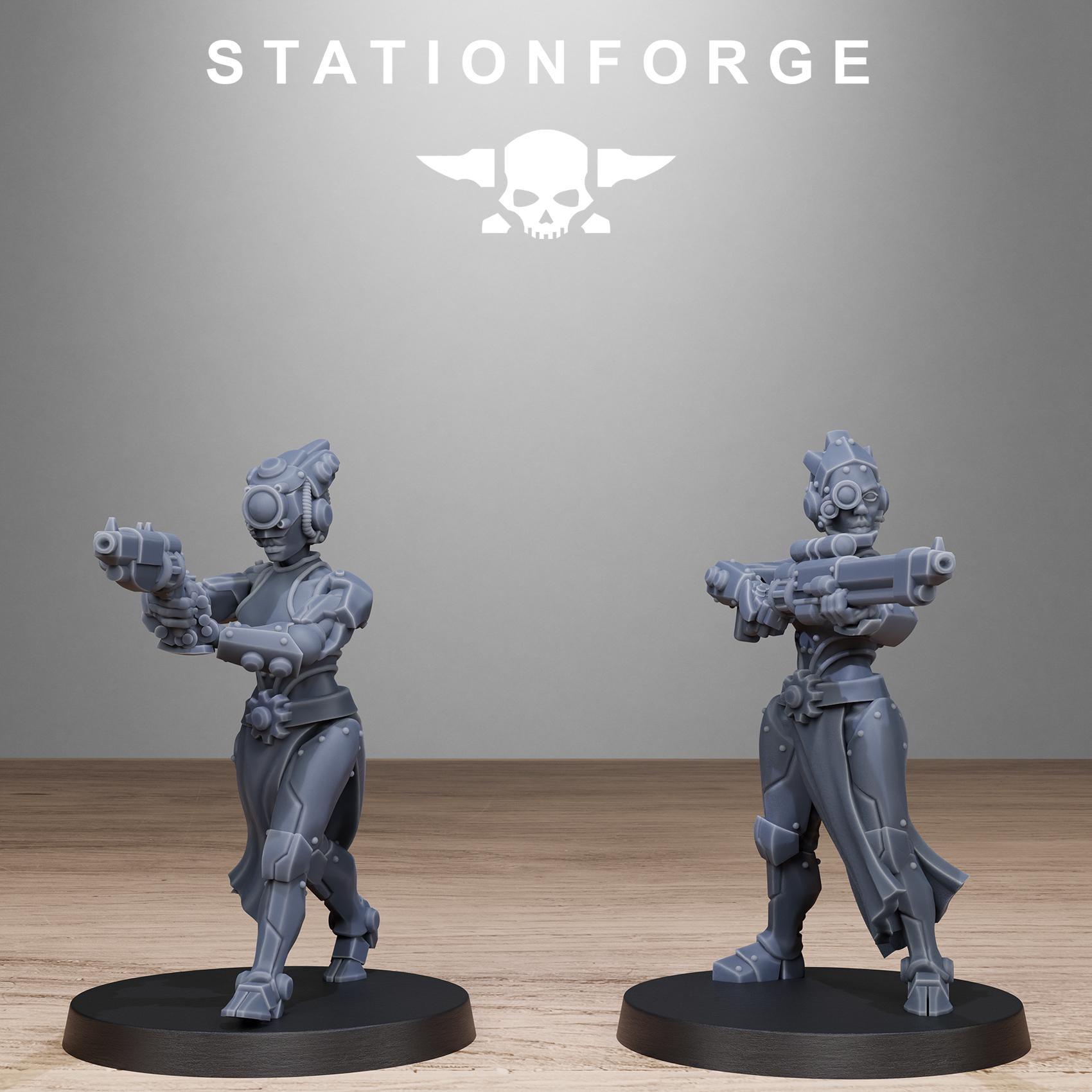 Scavenger Sisters - set of 10 (sculpted by Stationforge)