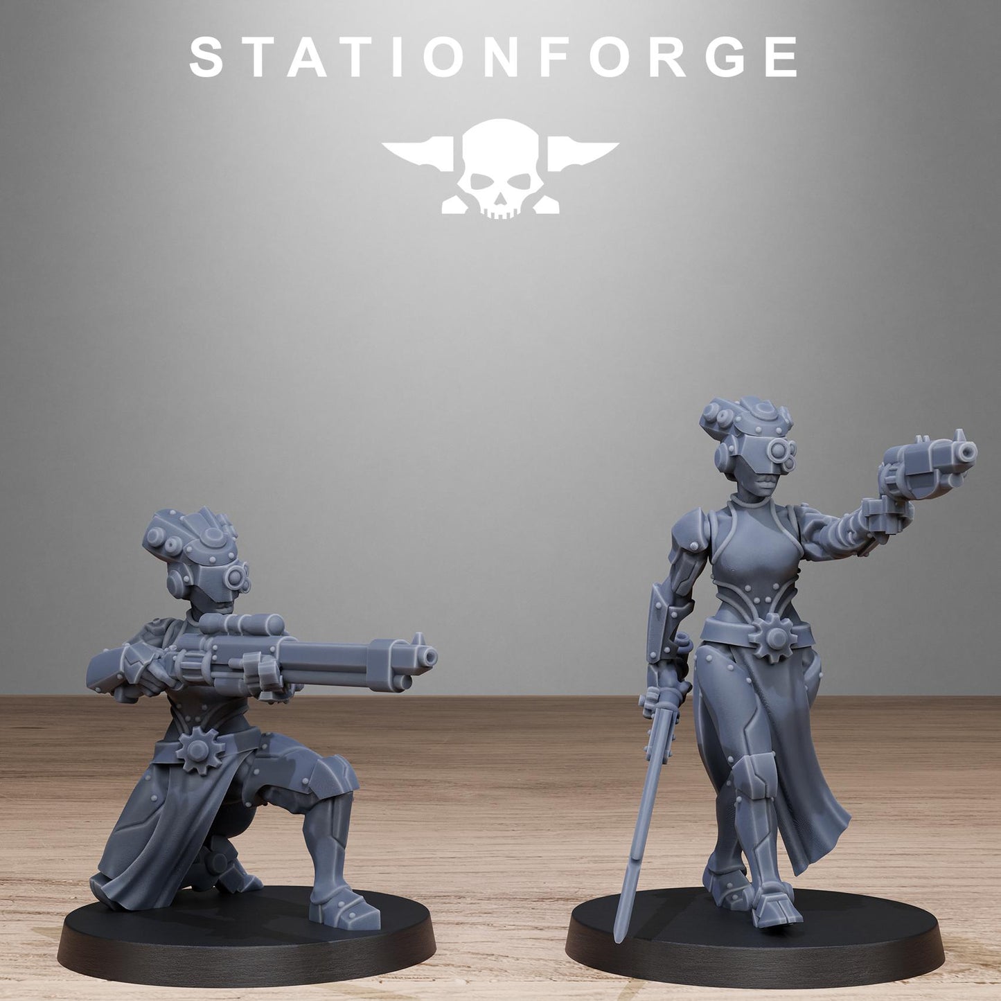 Scavenger Sisters - set of 10 (sculpted by Stationforge)