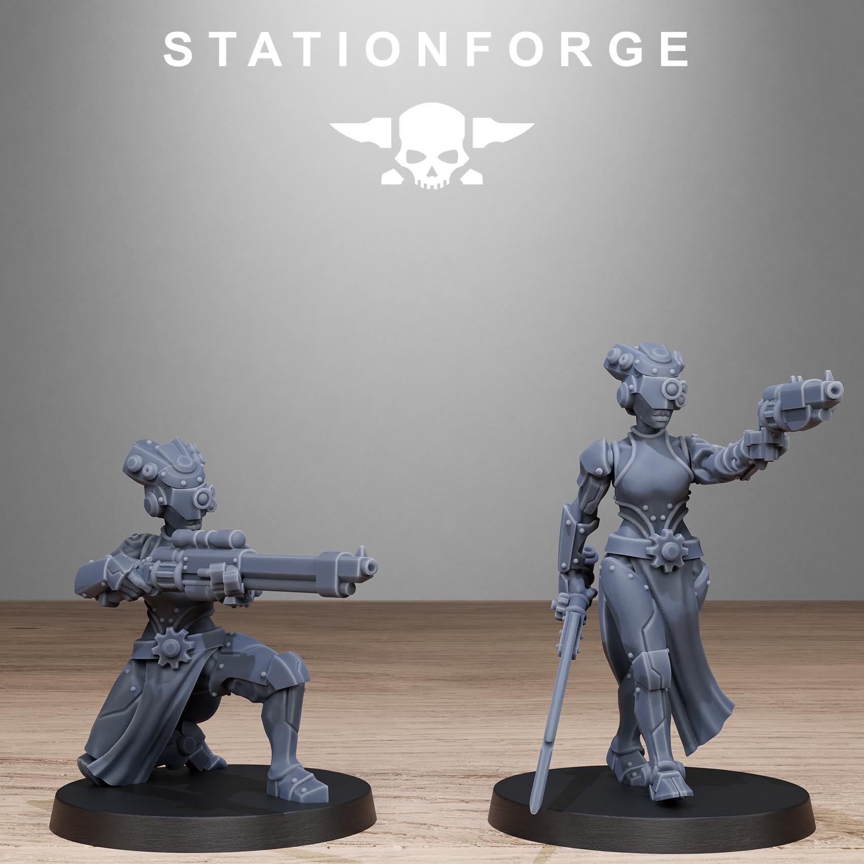 Scavenger Sisters - set of 10 (sculpted by Stationforge)