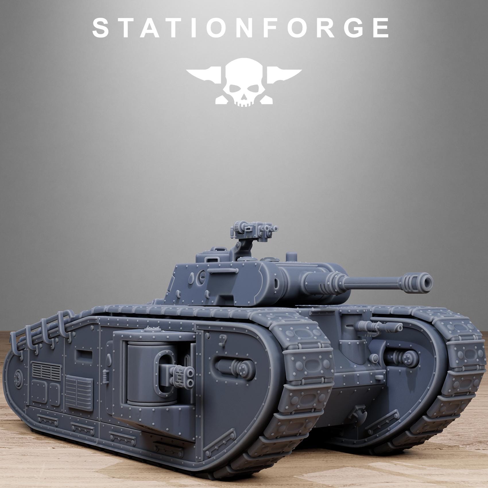Free Guard Heavy Battle Tank (sculpted by Stationforge)