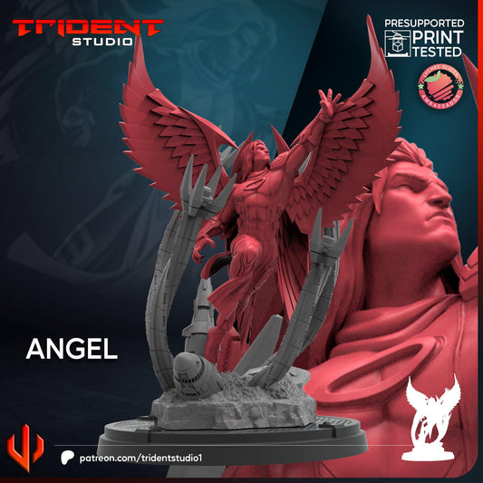 Angel (Fan art sculpted by Trident Studio) (Crisis Protocol Proxy/Alternative)