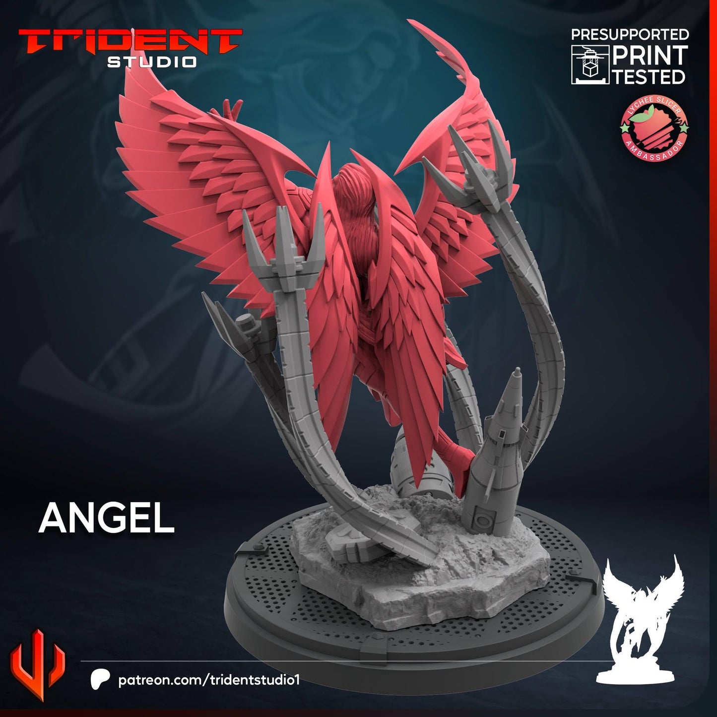 Angel (Fan art sculpted by Trident Studio) (Crisis Protocol Proxy/Alternative)