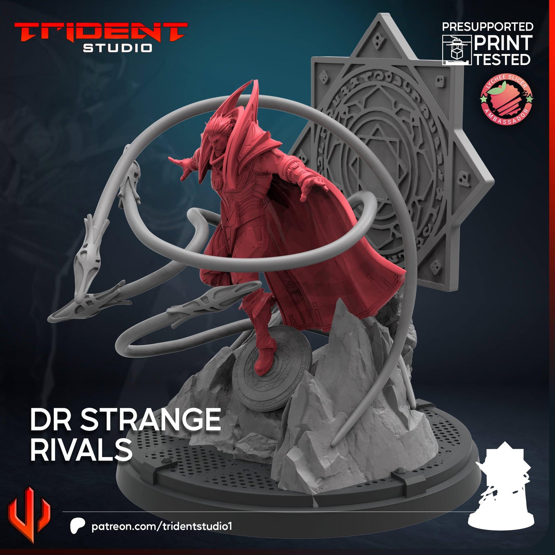 Whizzer (Fan art sculpted by Trident Studio) (Crisis Protocol Proxy/Alternative)