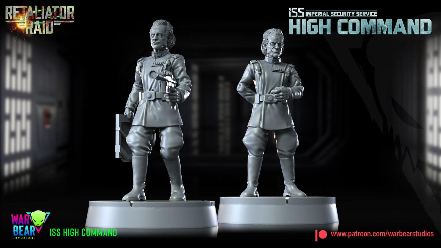 ISS High Command - Retaliator Raid (Sculpted by War Bear Studios)