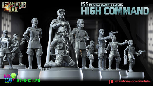 ISS High Command - Retaliator Raid (Sculpted by War Bear Studios)