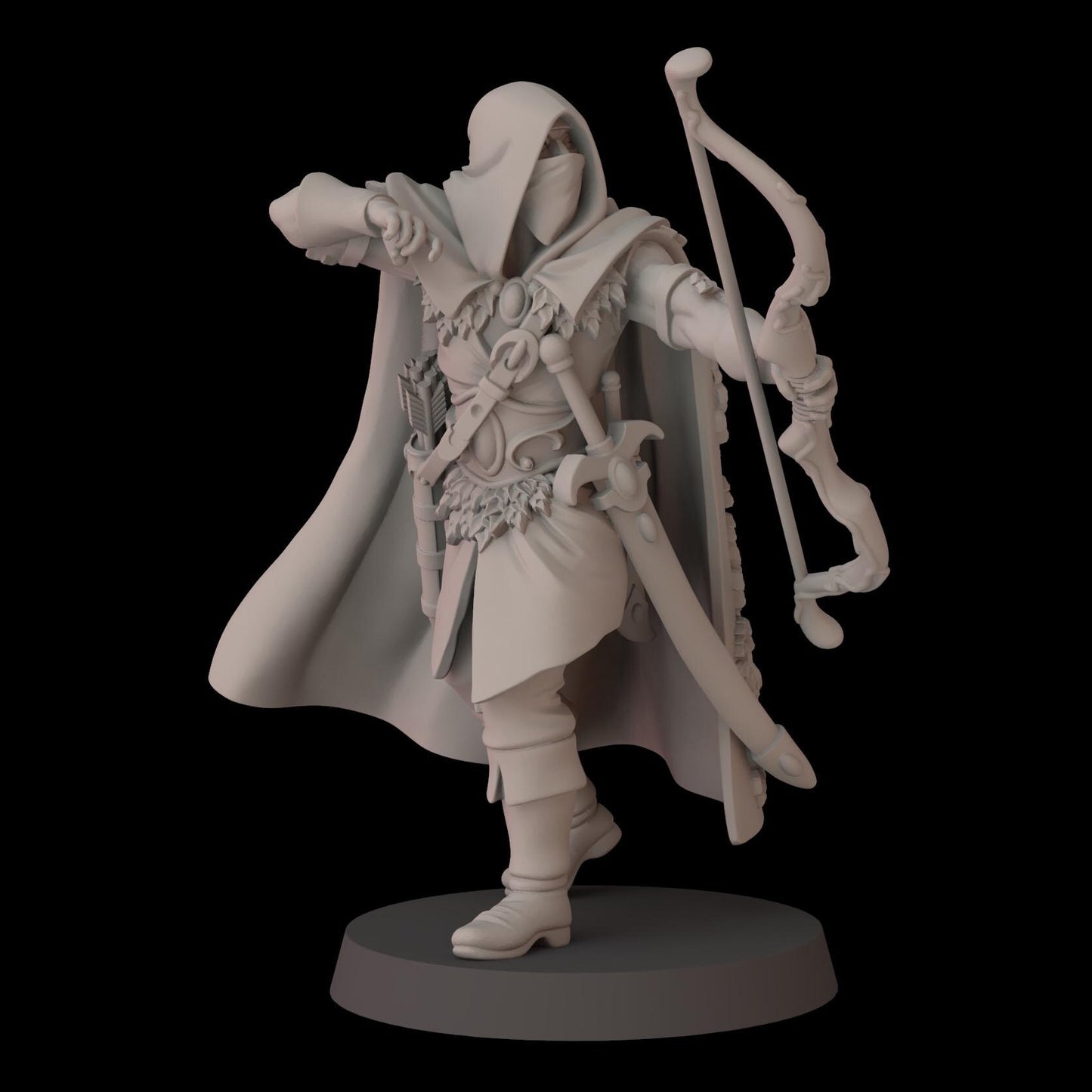 Wood Elf Scout Unit - set of 5 (Sculpted by Fantasy Cult Miniatures)