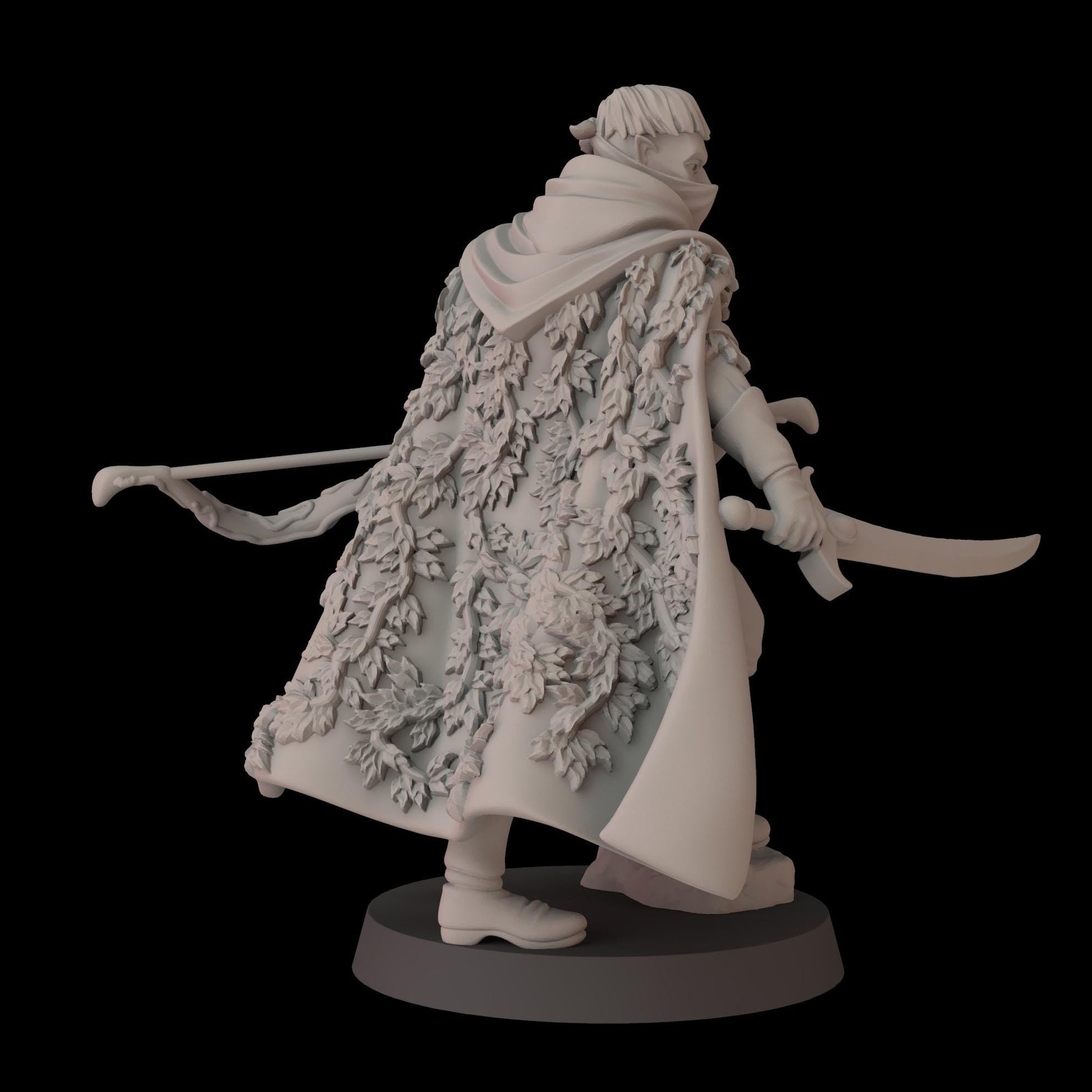 Wood Elf Scout Unit - set of 5 (Sculpted by Fantasy Cult Miniatures)