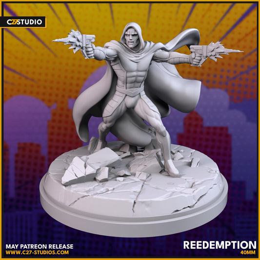 Ultimates Doom / Redemption 40mm miniature (sculpted by C27 collectibles) (Crisis Protocol Proxy/Alternative)