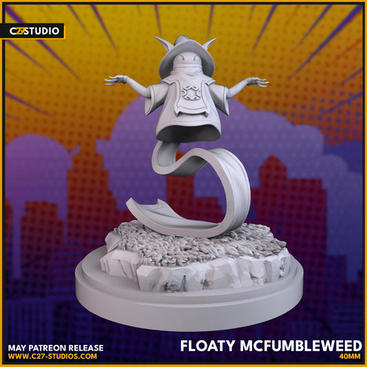 Orko / Floaty McTumbleweed 40mm miniature (sculpted by C27 collectibles) (Crisis Protocol Proxy/Alternative)