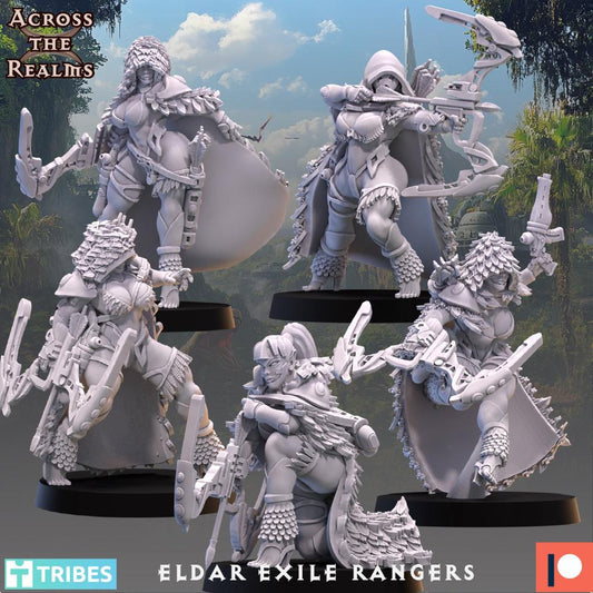 Exile Rangers (5 models) - (sculpted by Across the Realms)