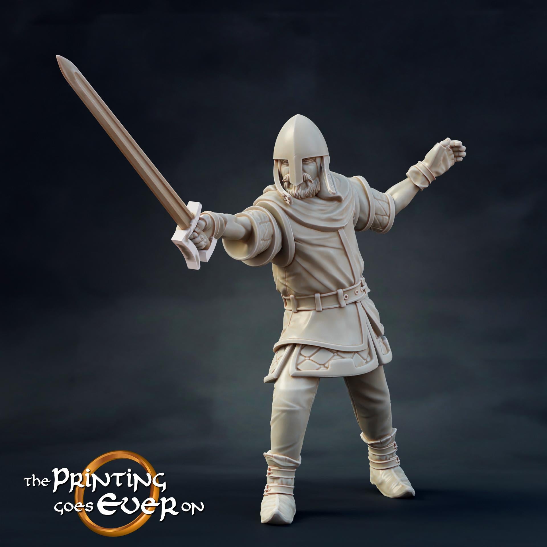 Brigand Camp Set (sculpted by Print Goes Ever On)
