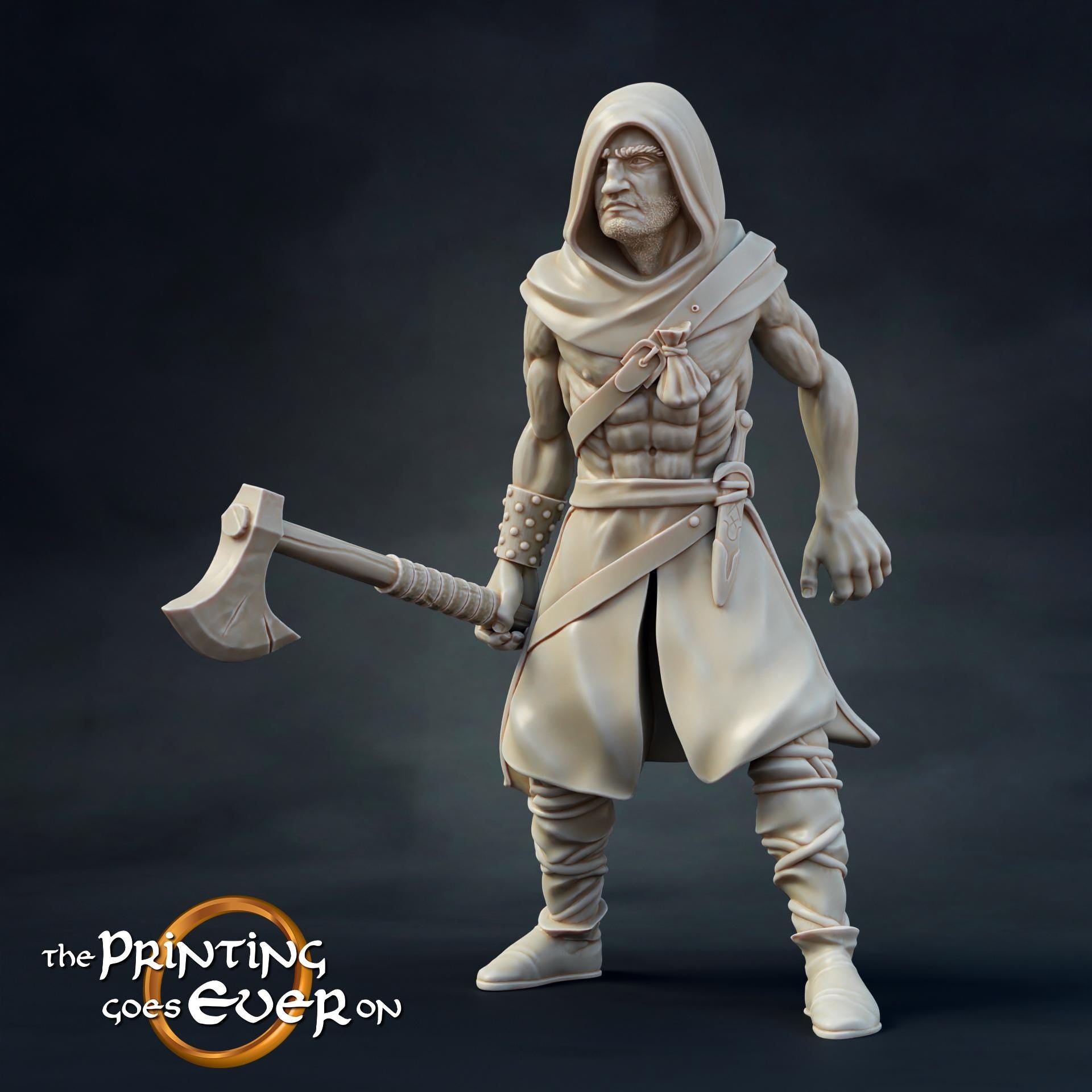 Brigand Camp Set (sculpted by Print Goes Ever On)