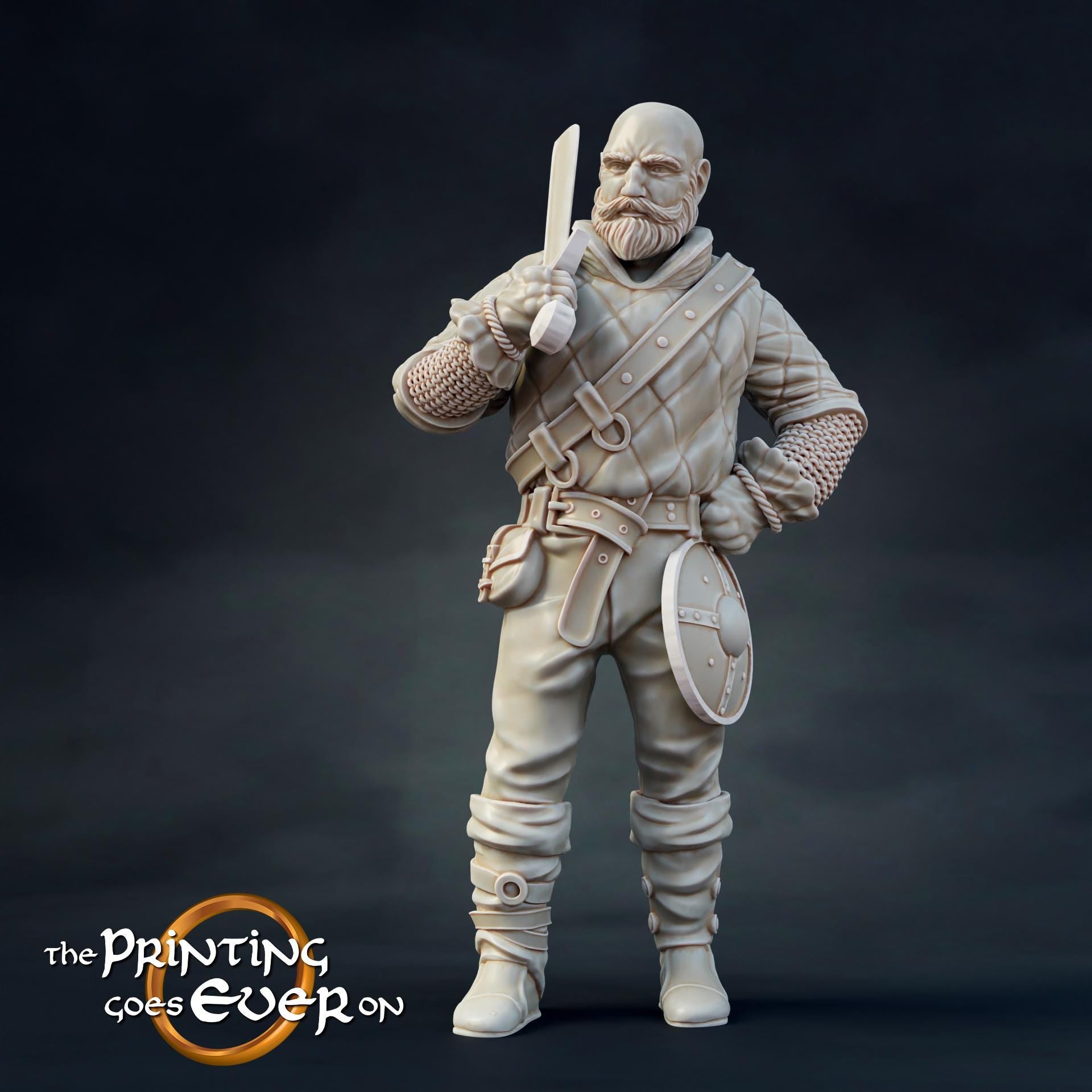 Brigand Camp Set (sculpted by Print Goes Ever On)