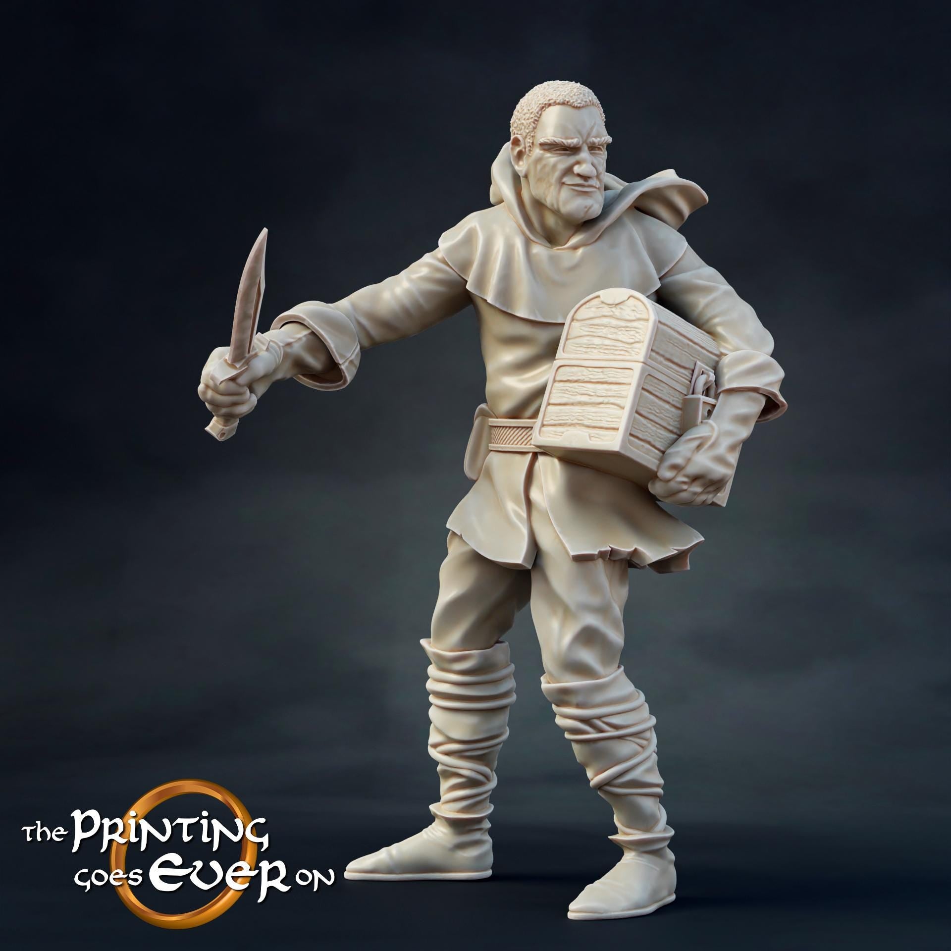 Brigand Camp Set (sculpted by Print Goes Ever On)