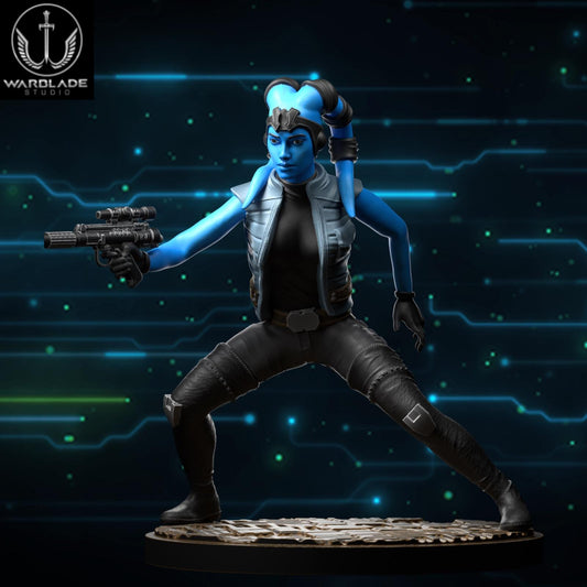 Mission Vao - Fan Art (40mm miniature - sculpted by Warblade Studios)