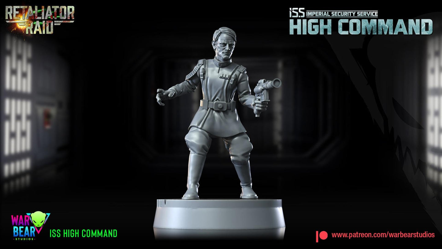 ISS High Command - Retaliator Raid (Sculpted by War Bear Studios)