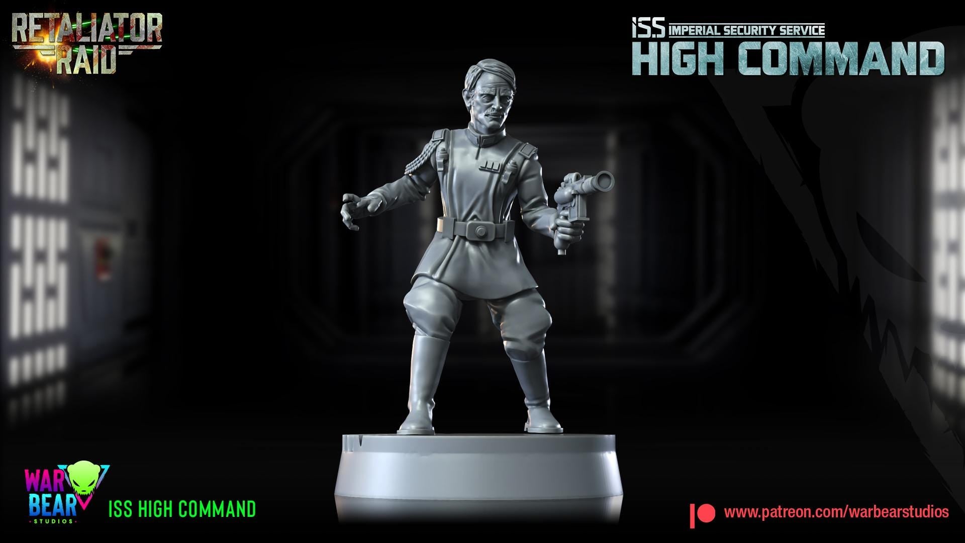 ISS High Command - Retaliator Raid (Sculpted by War Bear Studios)