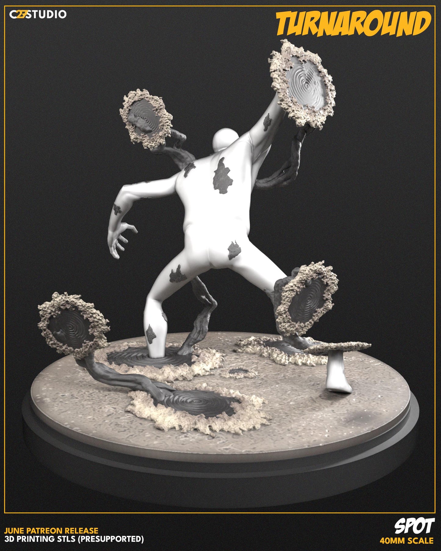 Spot / Void Boy 40mm miniature (sculpted by C27 collectibles) (Crisis Protocol Proxy/Alternative)