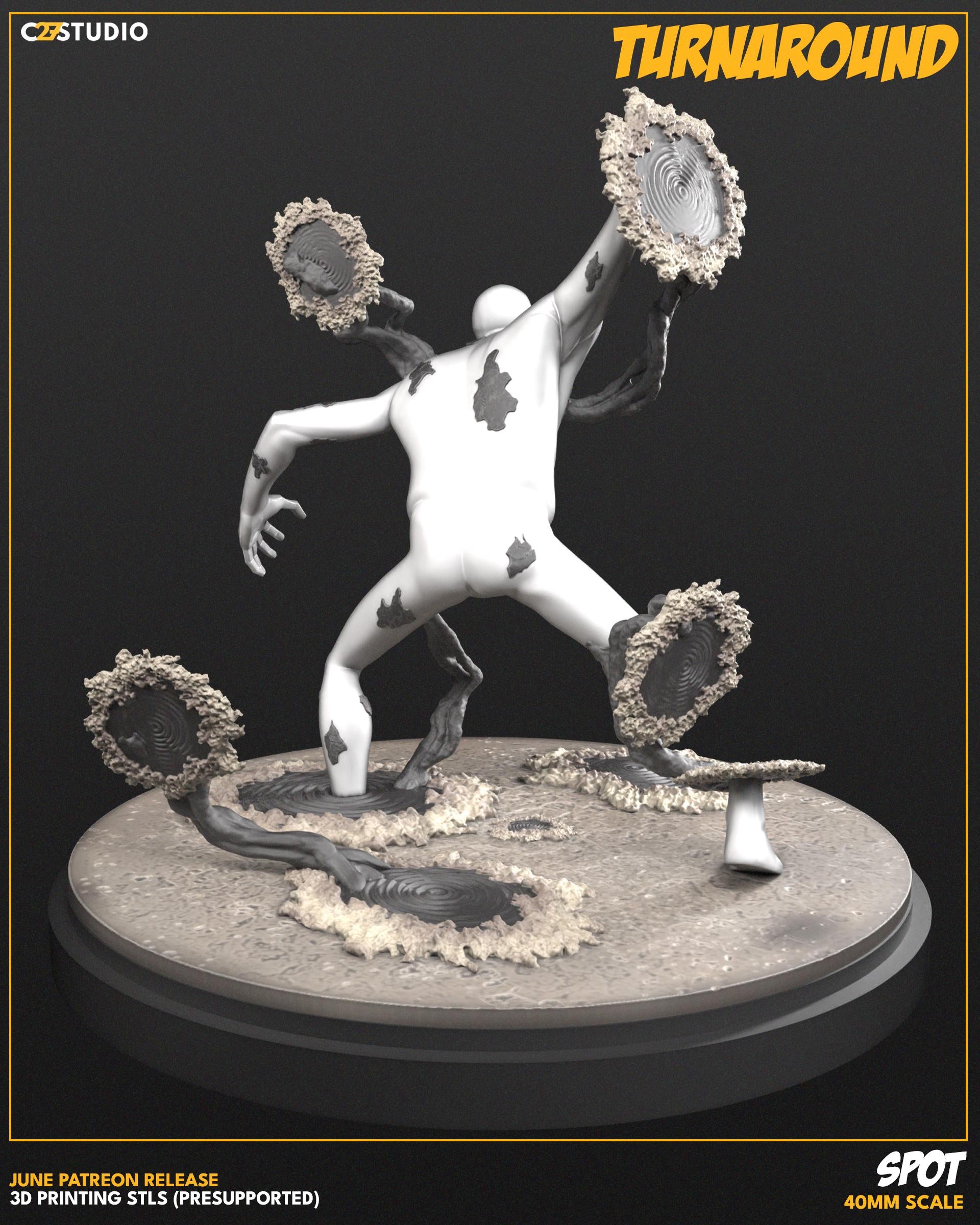 Spot / Void Boy 40mm miniature (sculpted by C27 collectibles) (Crisis Protocol Proxy/Alternative)