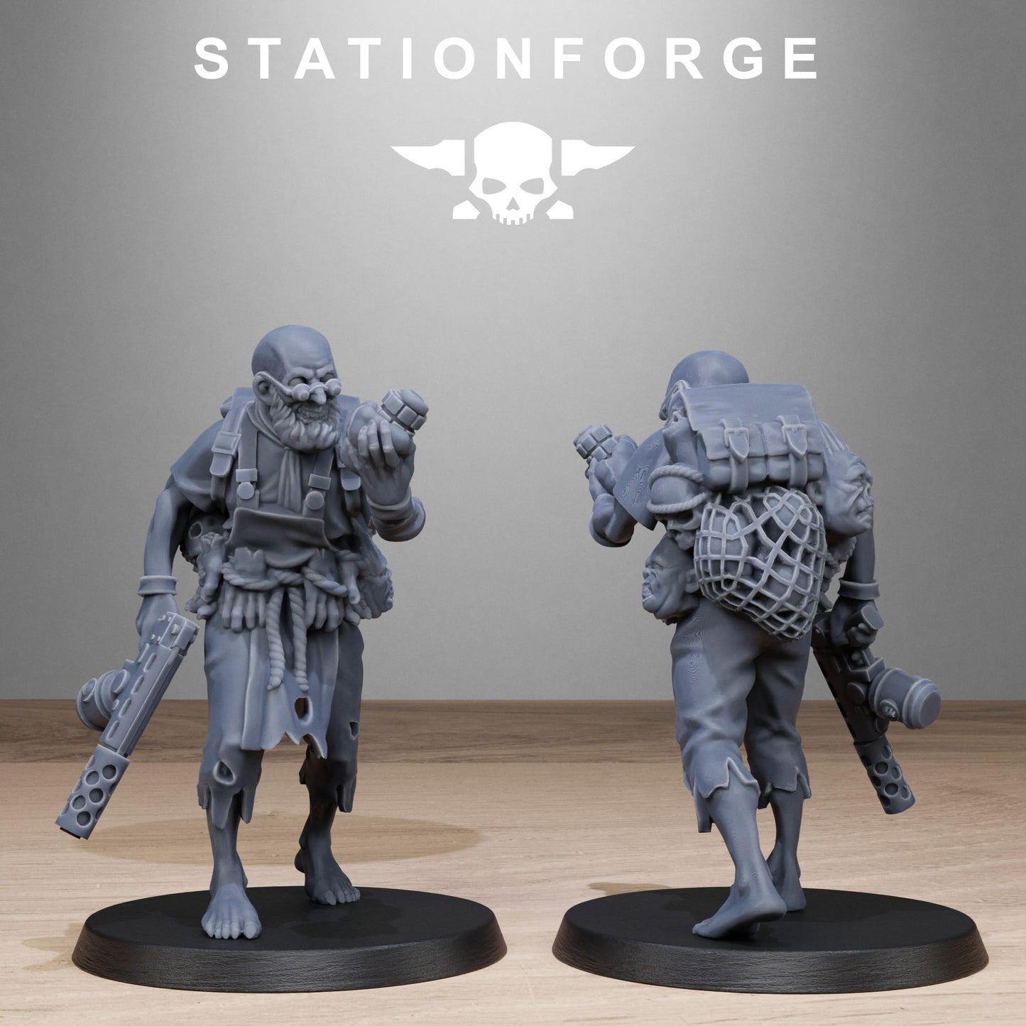 Corrupted Guard Abhumans - set of 10 (with Mutant option) (sculpted by Stationforge)