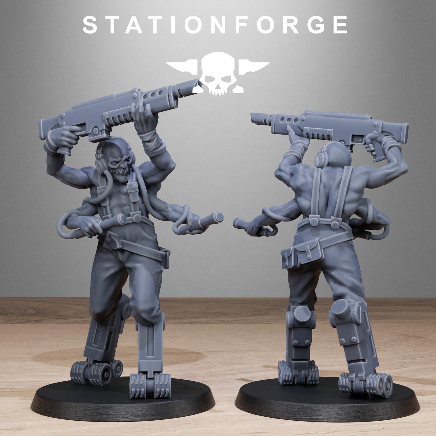 Corrupted Guard Abhumans - set of 10 (with Mutant option) (sculpted by Stationforge)