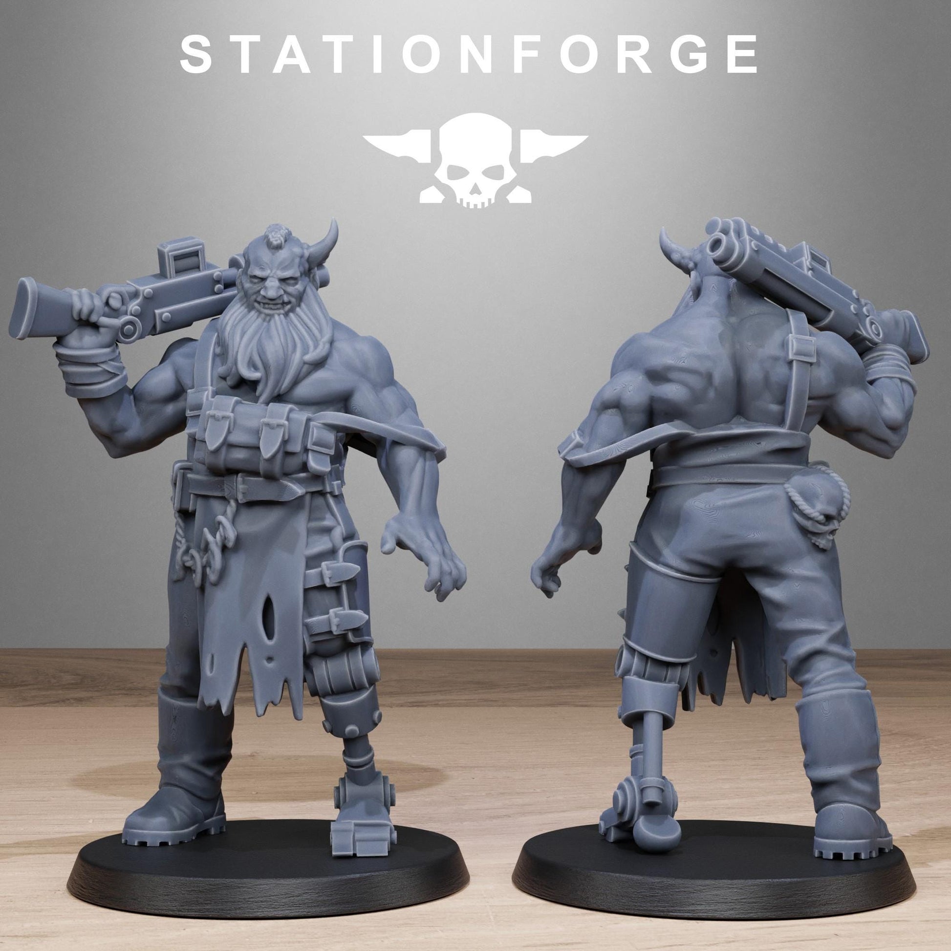 Corrupted Guard Abhumans - set of 10 (with Mutant option) (sculpted by Stationforge)