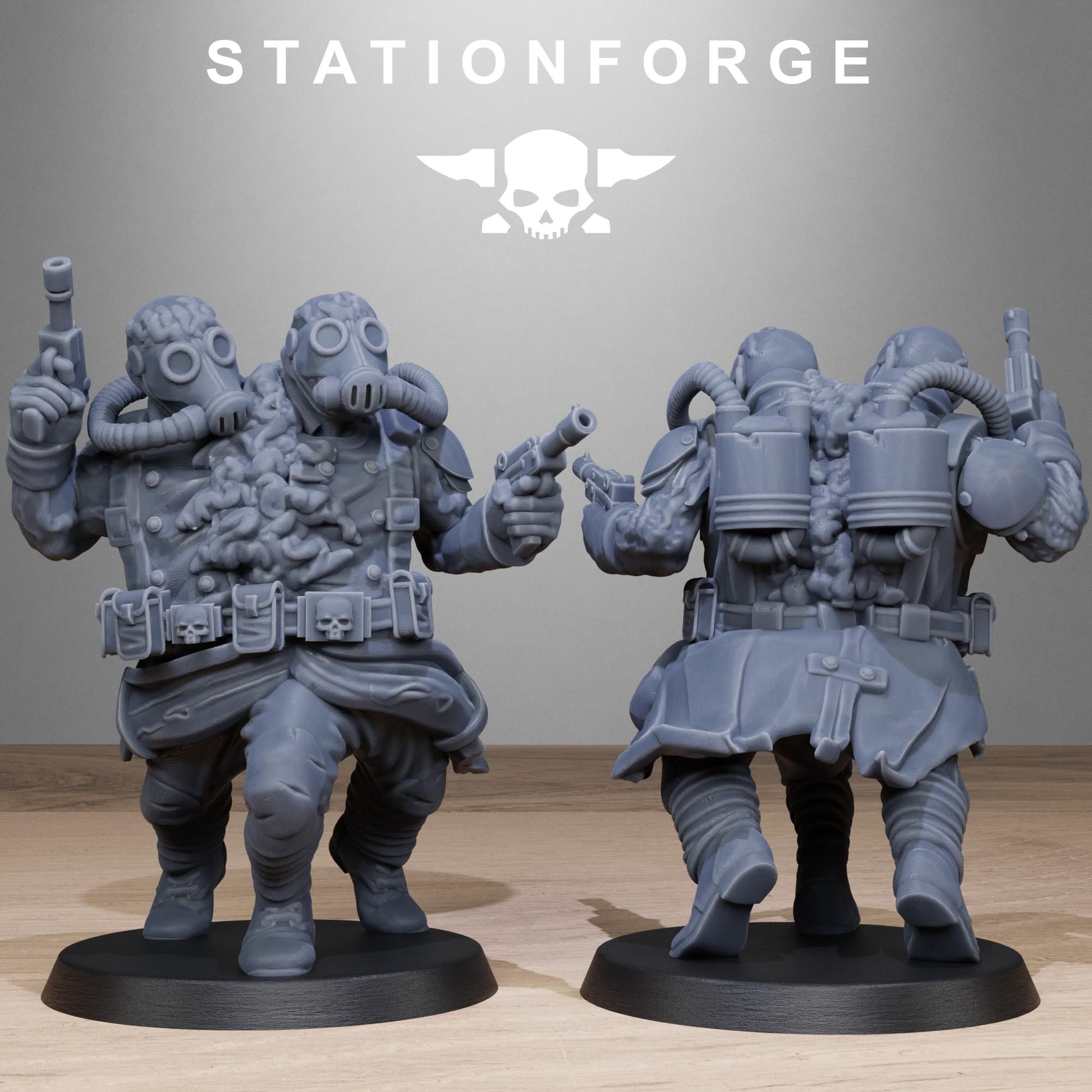 Grim Guard Radioactive Mutants - set of 10 (sculpted by Stationforge)